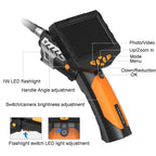 TESLONG NTS300 5 Inch Large Screen Industrial Endoscope Auto Repair Tools — Rotating 8.5mm Dual Lens / 5m
