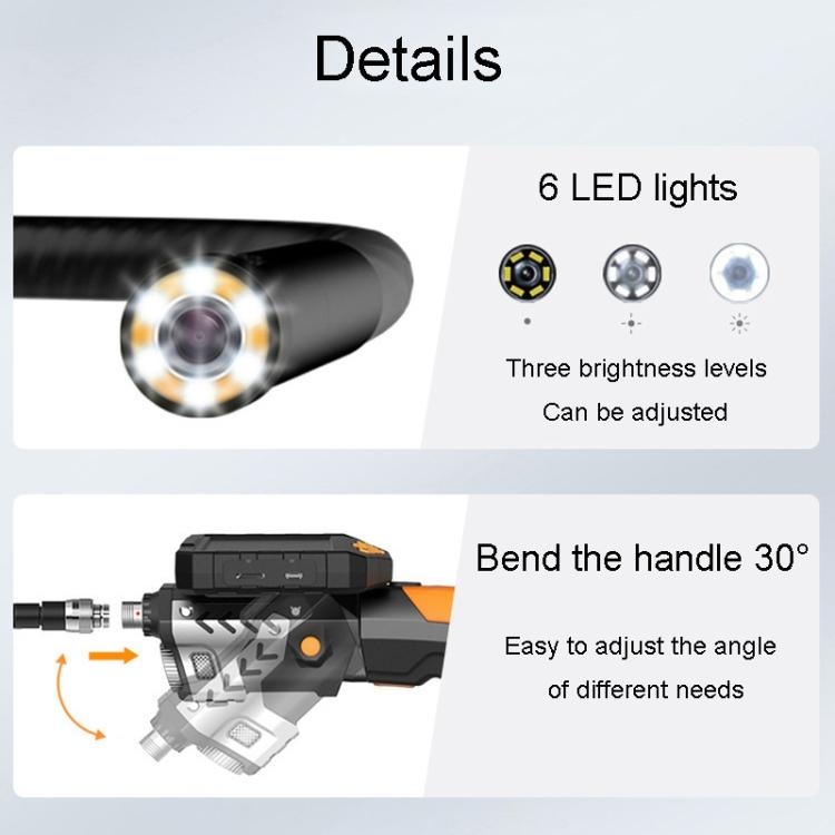 TESLONG NTS300 5 Inch Large Screen Industrial Endoscope Auto Repair Tools — view 20