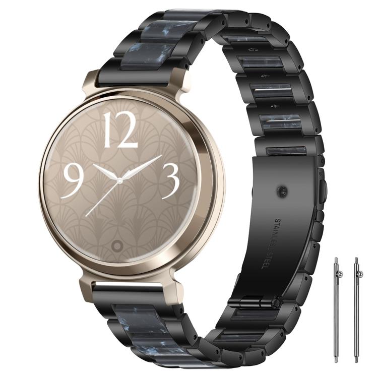 xDfind Three Beads Metal Resin Watch Band — 22mm