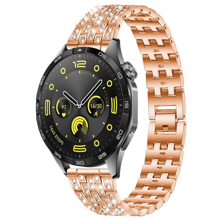 xDfind Five Beads Full Diamond Metal Watch Band — view 10