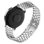 xDfind Fish Scale Texture Metal Watch Band