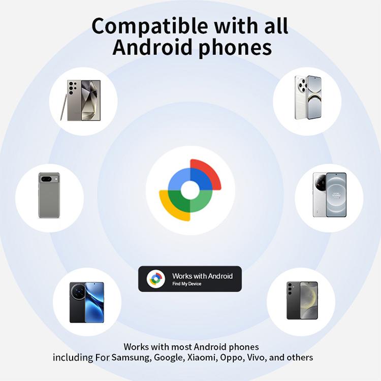 F8 Life Waterproof Air Location Tracker Anti-lost Device for Android Google Certified