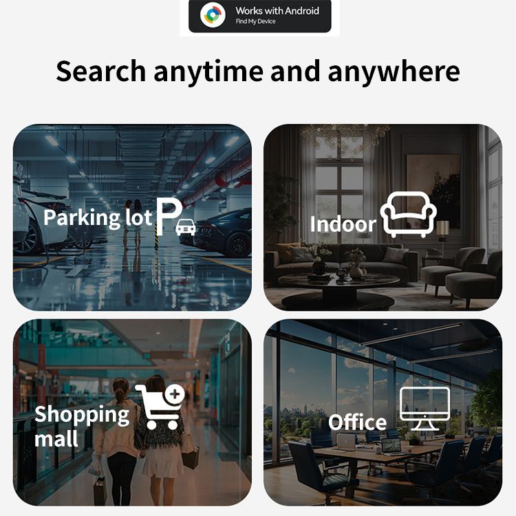 F8 Life Waterproof Air Location Tracker Anti-lost Device for Android Google Certified
