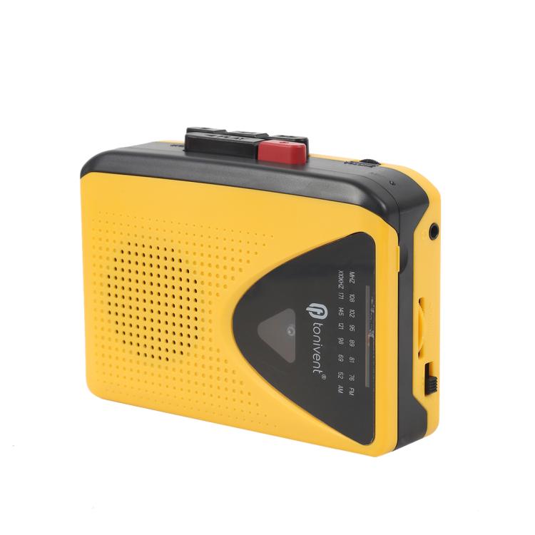 Tonivent TON009B Portable Tape Recorder Cassette Player Support FM / AM Radio