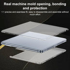 GKK Ultra-thin Full Coverage Frosted Translucent Laptop Case — Translucent