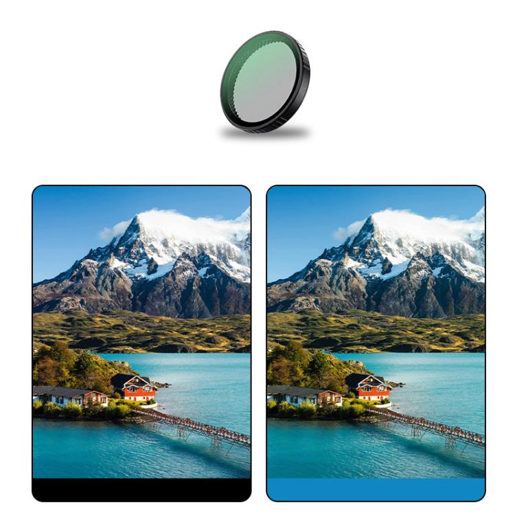 For DJI Action 5 Pro Camera Lens Filter — ND64