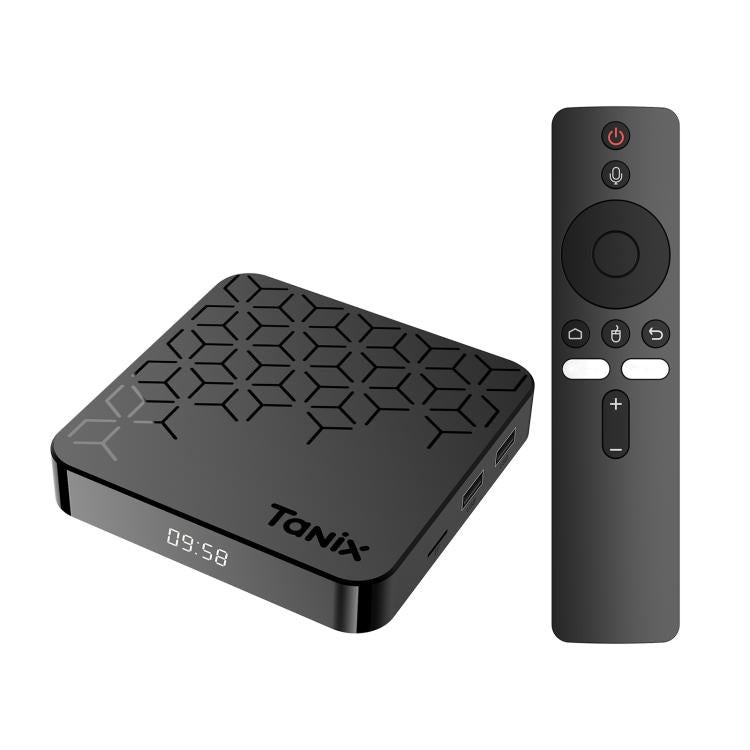 Tanix TX7 8K UHD Android 14 Smart TV Box with Remote Control, Allwinner H728 Octa-Core — 2GB+16GB