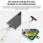 Starry Sky Bead Chain Phone Anti-lost Short Lanyard