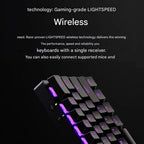Logitech G PRO X 60 LIGHTSPEED Wireless Gaming Keyboard, GX-T Optical Switches — view 5