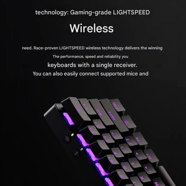 Logitech G PRO X 60 LIGHTSPEED Wireless Gaming Keyboard, GX-T Optical Switches — view 5
