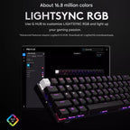 Logitech G PRO X 60 LIGHTSPEED Wireless Gaming Keyboard, GX-T Optical Switches — view 6