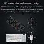 Logitech G PRO X TKL Wireless Gaming Keyboard, GX-L Mechanical Switches