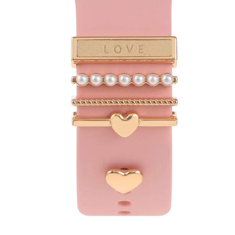 Smart Watch Band Decorative Ring Metal Accessories