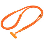 7mm 3 in 1 Threaded Adjustable Crossbody Mobile Phone Lanyard
