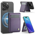 JEEHOOD J06 British Style RFID Magnetic Card Bag