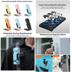 Sunnylife Magnetic Mount 1/4 Adapter Cold Shoe Tabletop Base Bracket Angles Adjustable Multi Expansion Mount