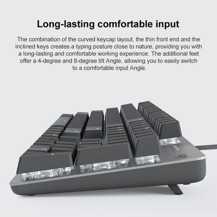 Logitech K845 Backlit Mechanical Wired Keyboard, Cable Length: 1.8m