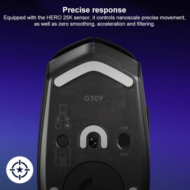 Logitech G309 Wireless Bluetooth Dual-Mode Gaming Mouse — view 5