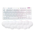 Logitech G715 Dual-Mode 87-Key RGB Wireless Bluetooth Mechanical Keyboard, Tea Shaft