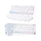 Logitech G715 Dual-Mode 87-Key RGB Wireless Bluetooth Mechanical Keyboard, Tea Shaft