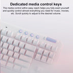 Logitech G715 Dual-Mode 87-Key RGB Wireless Bluetooth Mechanical Keyboard, Red Shaft