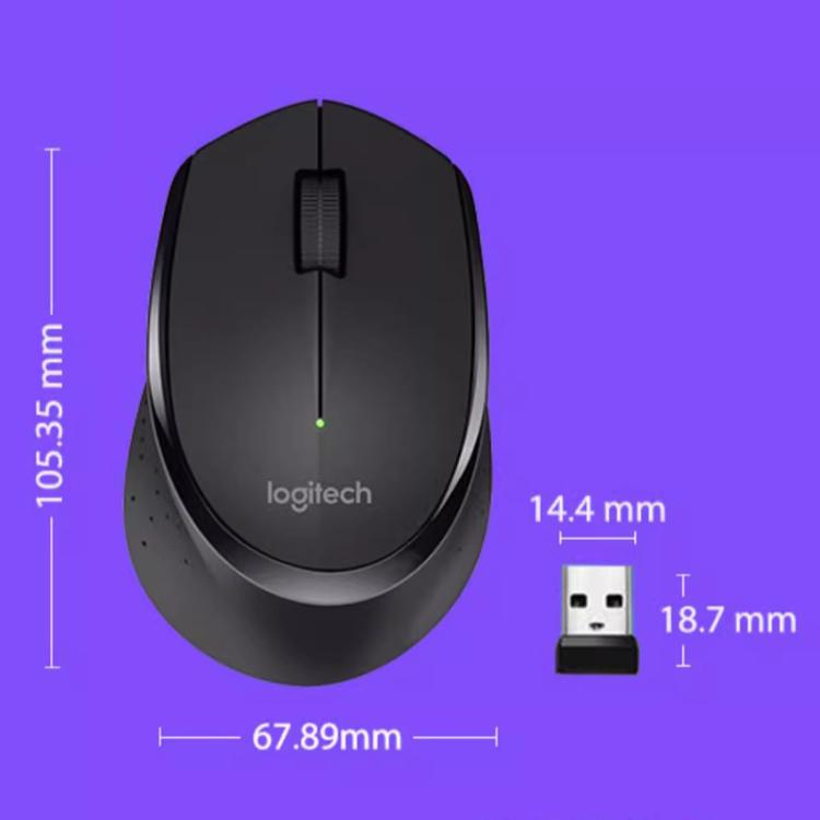 Logitech M275 1000dpi 2.4GHz Wireless Mouse with USB — view 13