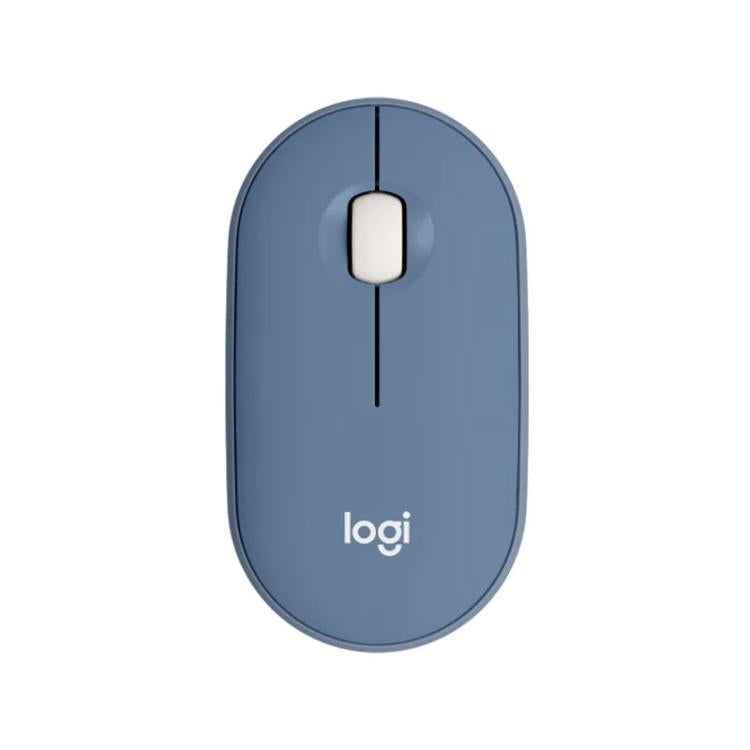 Logitech PEBBLE M350 1000DPI Ultra-Thin Dual-Mode Wireless Bluetooth Mouse — Purple