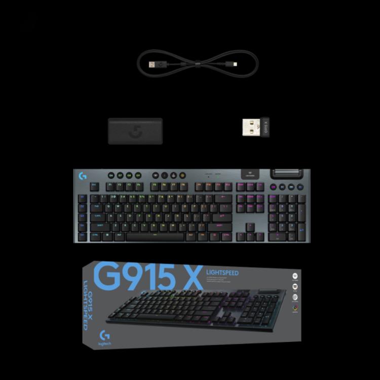Logitech G915 X LIGHTSPEED Wireless Low Profile Gaming Keyboard