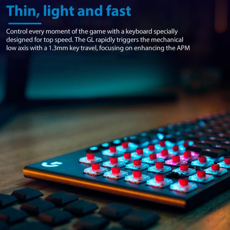 Logitech G915 X LIGHTSPEED Wireless Low Profile Gaming Keyboard