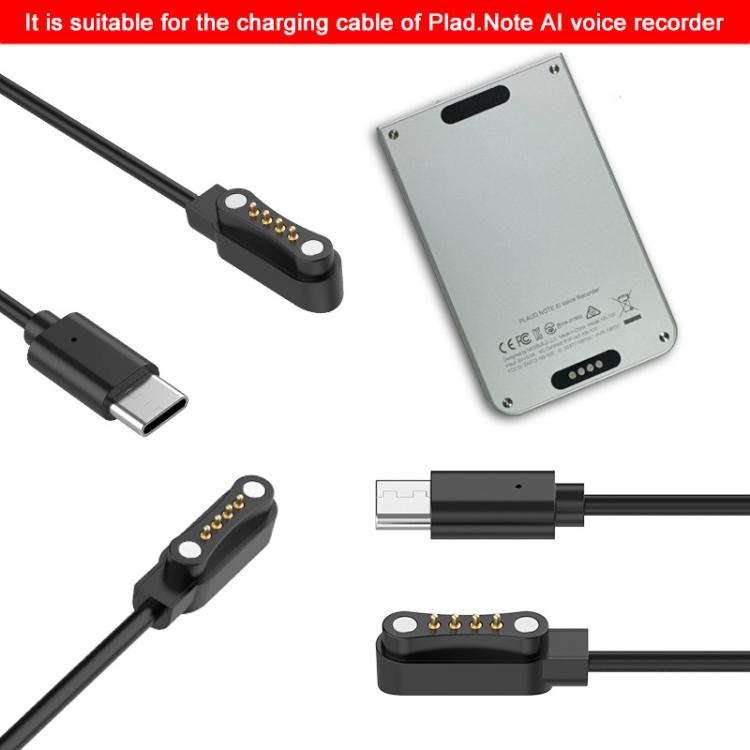 xDfind Type-C / USB-C Interface Magnetic Charging Cable, Length: 1m