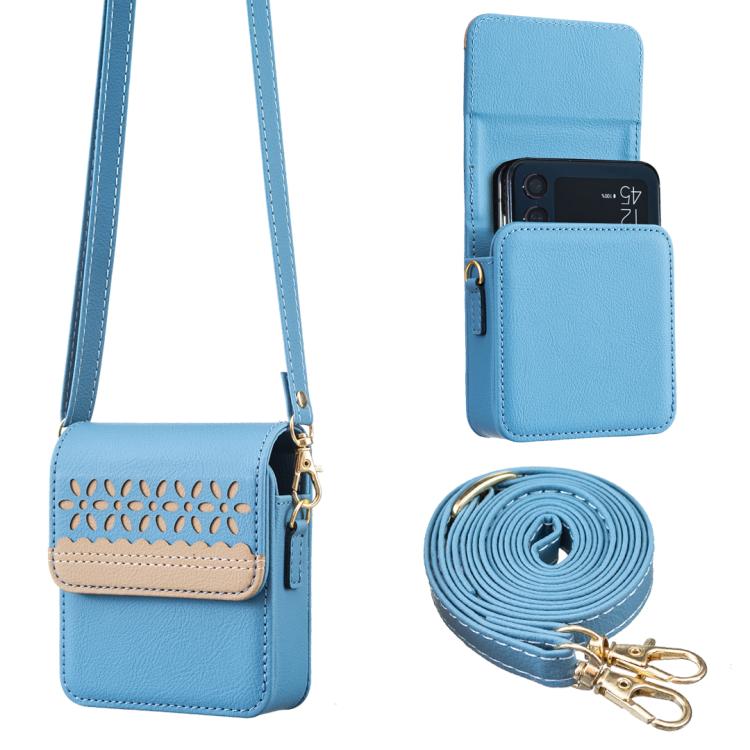 BFB13 BINFEN Color Flowers Crossbody Flip Phone Leather Bag — view 8