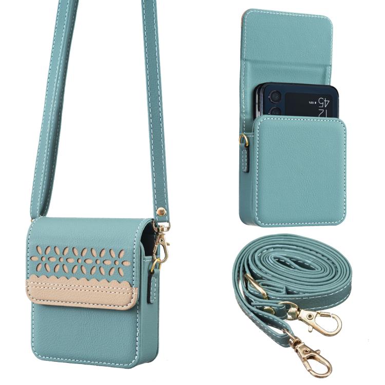 BFB13 BINFEN Color Flowers Crossbody Flip Phone Leather Bag — view 9