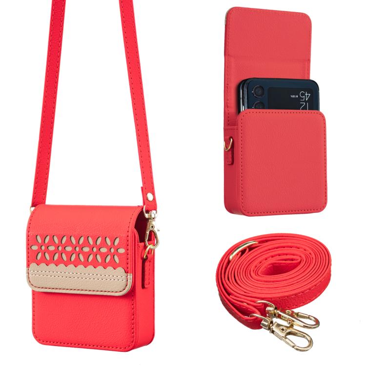 BFB13 BINFEN Color Flowers Crossbody Flip Phone Leather Bag — view 11