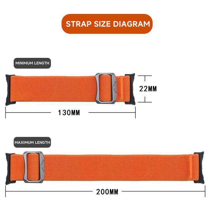 xDfind Elastic Nylon Watch Band
