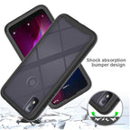 Starry Sky Solid Color Series Shockproof PC + TPU Protective Case