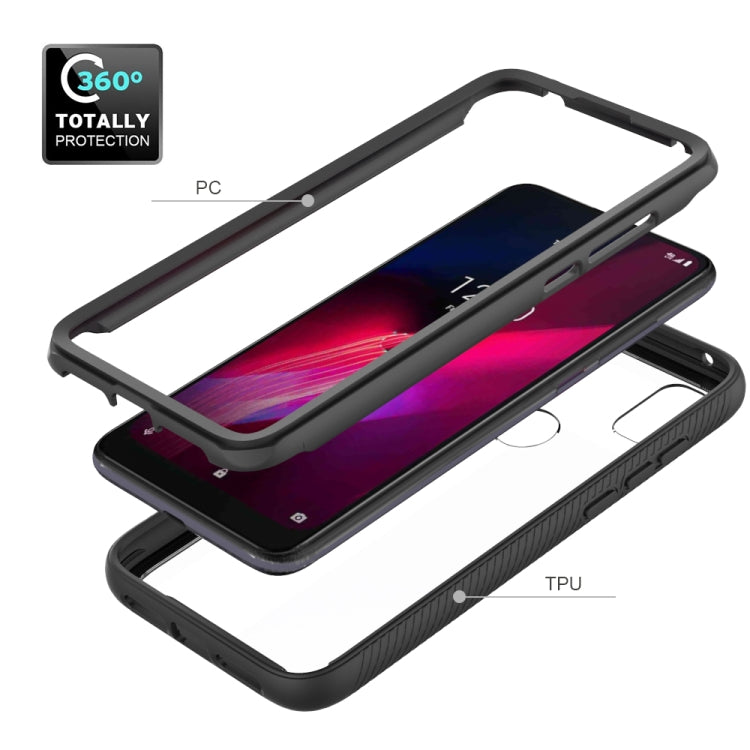 Starry Sky Solid Color Series Shockproof PC + TPU Protective Case