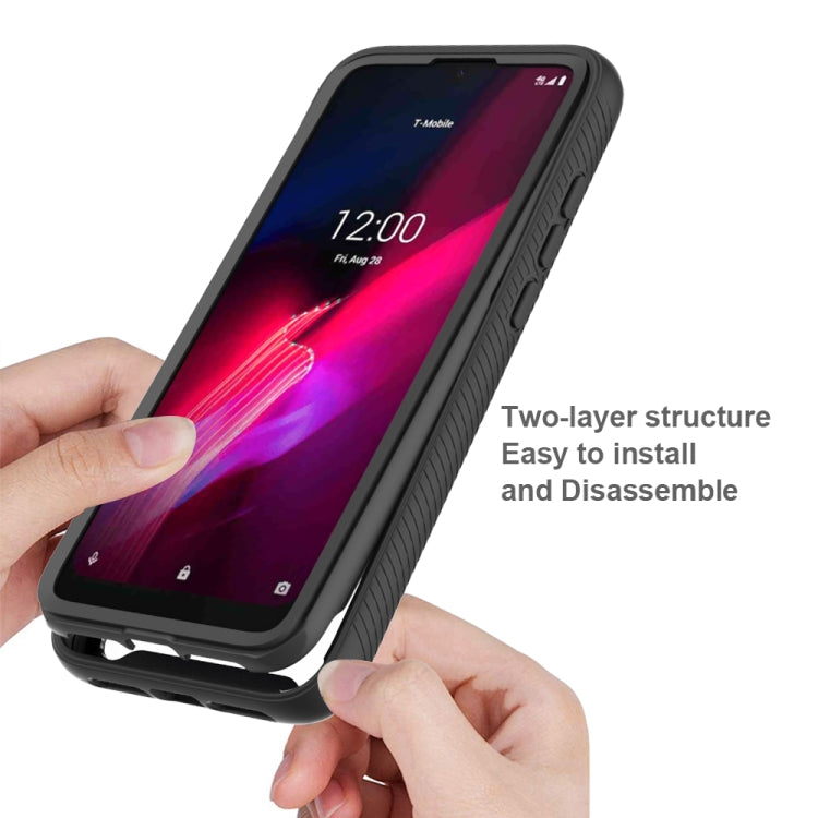 Starry Sky Solid Color Series Shockproof PC + TPU Protective Case