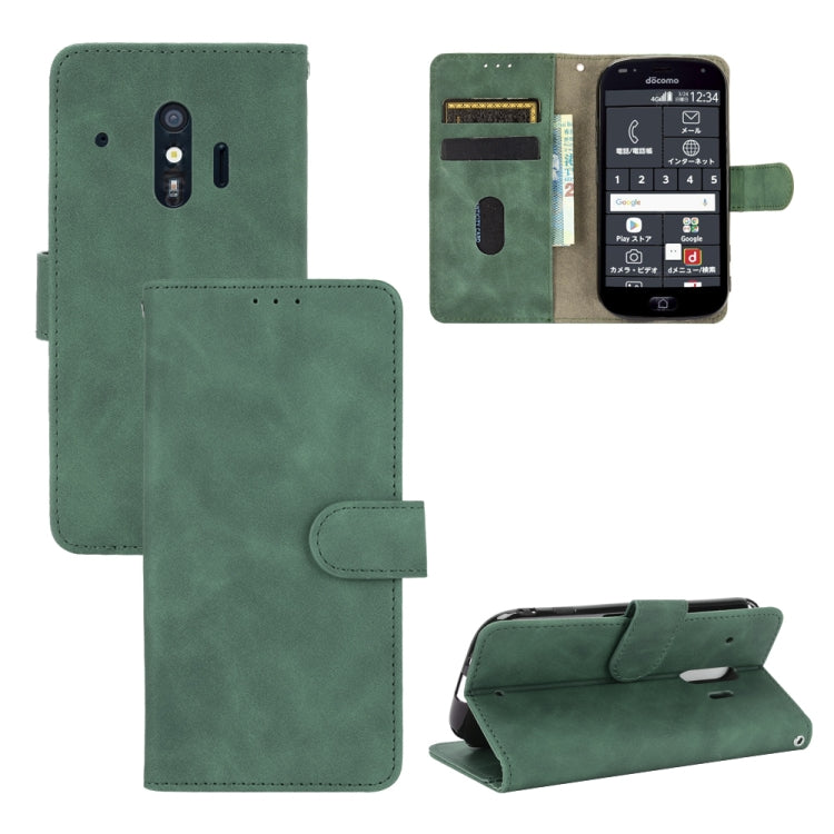 Solid Color Skin Feel Magnetic Buckle Horizontal Flip Calf Texture PU Leather Case with Holder & Card Slots & Wallet