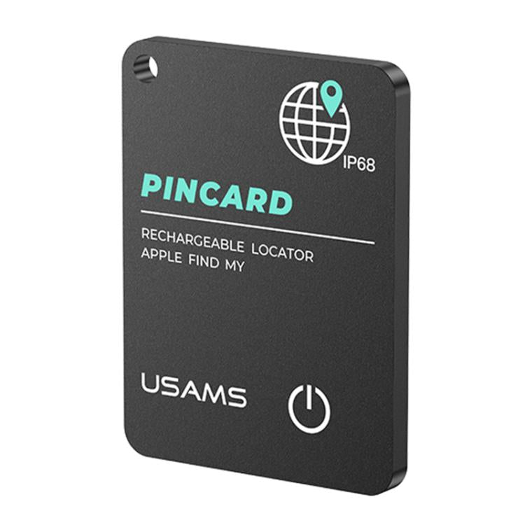 USAMS ZB353 iOS Mini Ultra-thin Card Type Anti-lost Device Location Tracker