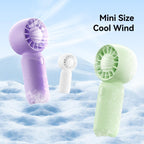 USAMS ZB354 Handheld Mini Pocket Fan — Pink