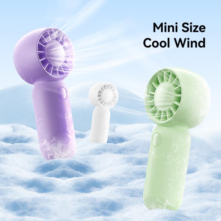 USAMS ZB354 Handheld Mini Pocket Fan — Pink