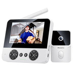 Yesido KM27 4.3 inch TFT Screen 2.4G Wireless Video Intercom Doorbell