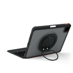Colorful Backlight Bluetooth Keyboard Leather Tablet Case with Rotating Holder