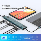 Onten OTN-9299 16 in 1 USB Multi-function Docking Station — view 4