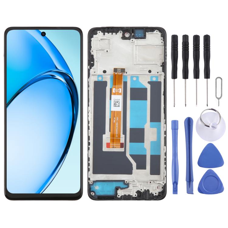 OEM LCD Screen Digitizer Full Assembly with Frame — For OPPO A2x 5G PJU110 PJS110