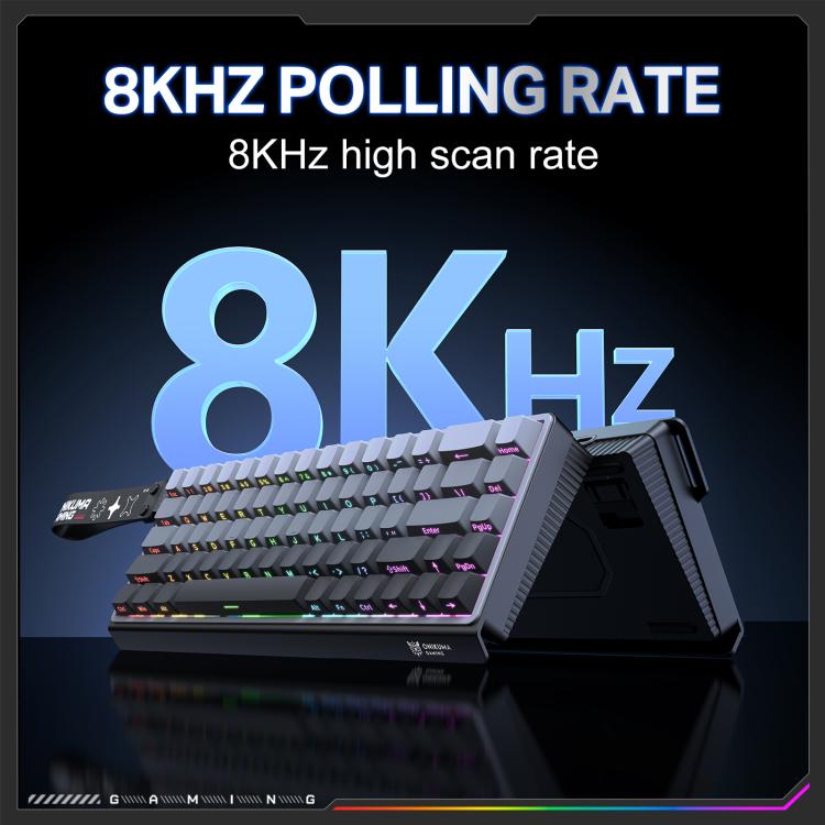 ONIKUMA G69 68 Keys RGB Lighting Wired Magnetic Axis Keyboard