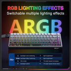 ONIKUMA G69 68 Keys RGB Lighting Wired Magnetic Axis Keyboard