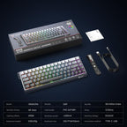 ONIKUMA G69 68 Keys RGB Lighting Wired Magnetic Axis Keyboard