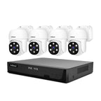 SriHome NVS005-POE030 3MP HD 4-CH POE Camera Network Video Recorder Kit