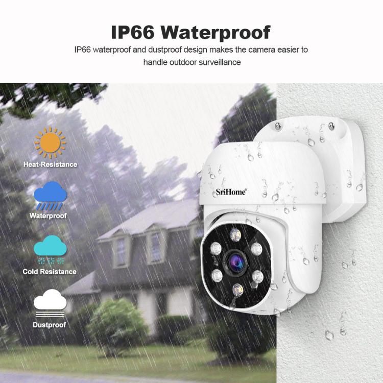 SriHome NVS005-POE030 3MP HD 4-CH POE Camera Network Video Recorder Kit — view 12